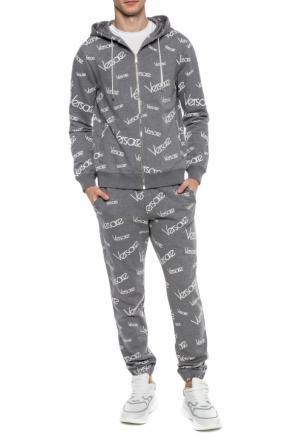 Patterned sweatpants with logo, zdjęcie 2 Patterned sweatpants with logo od Versace